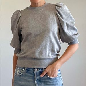 Puff Sleeve Sweatshirt